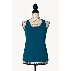 Crivit Blue Racerback Active Tank Top Women’s Size S Small Athletic Workout Gym